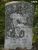 Headstone of Benjamin Keith Brady